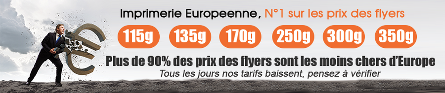imprimez des flyers, faire des flyers, impression flyers, commander