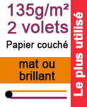 Imprimer en ligne des dépliants A4 fermé horizontal 1pli 135g/m² papier couché brillant ou mat sur www.impression-ing.fr