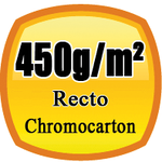 450g/m² carton chromo