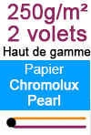 Imprimer en ligne des dépliant A3 plié en 2 volets (1 pli) A4 250g/m² papier Chromolux Pearl sur www.impression-ing.fr