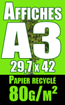 A3 Papier recyclé