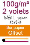 Imprimer en ligne des dépliants A4 fermé horizontal 1pli 100g/m² papier Offset sur www.impression-ing.fr