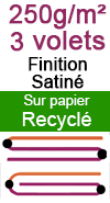 imprimer des dépliants a4 pliés en 3 volets sur papier recyclé avec  www.impression-ing.fr