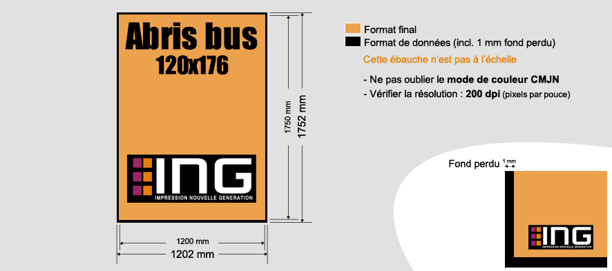 Tarifs Affiches abribus Livraison gratuite  1 affiche grand format abribus format 120x176cm en quadrichromie 52€  2 affiches grands formats abribus format 120x176cm en quadrichromie 55€ 3 affiches grands formats abribus format 120x176cm en quadrichromie 56€  4 affiches grands formats abribus format 120x176cm en quadrichromie 57€  5 affiches grands formats abribus format 120x176cm en quadrichromie 58€ 6 affiches grands formats abribus format 120x176cm en quadrichromie 59€ 7 affiches grands formats abribus format 120x176cm en quadrichromie 68€ 8 affiches grands formats abribus format 120x176cm en quadrichromie 77€ 9 affiches grands formats abribus format 120x176cm en quadrichromie 86€ 10 affiches grands formats abribus format 120x176cm en quadrichromie 90€  11 affiches grands formats abribus format 120x176cm en quadrichromie 99€ 12 affiches grands formats abribus format 120x176cm en quadrichromie 105€ 13 affiches grands formats abribus format 120x176cm en quadrichromie 109€ 14 affiches grands formats abribus format 120x176cm en quadrichromie 119€ 15 affiches grands formats abribus format 120x176cm en quadrichromie 124€ 16 affiches grands formats abribus format 120x176cm en quadrichromie 129€ 17 affiches grands formats abribus format 120x176cm en quadrichromie 132€ 18 affiches grands formats abribus format 120x176cm en quadrichromie 145€ 19 affiches grands formats abribus format 120x176cm en quadrichromie 149€ 20 affiches grands formats abribus format 120x176cm en quadrichromie 159€ 21 affiches grands formats abribus format 120x176cm en quadrichromie 160€ 22 affiches grands formats abribus format 120x176cm en quadrichromie 162€ 23 affiches grands formats abribus format 120x176cm en quadrichromie 168€ 24 affiches grands formats abribus format 120x176cm en quadrichromie 174€ 25 affiches grands formats abribus format 120x176cm en quadrichromie 179€ 26 affiches grands formats abribus format 120x176cm en quadrichromie 185€ 27 affiches grands formats abribus format 120x176cm en quadrichromie 190€ 28 affiches grands formats abribus format 120x176cm en quadrichromie 195€ 29 affiches grands formats abribus format 120x176cm en quadrichromie 200€ 30 affiches grands formats abribus format 120x176cm en quadrichromie 209€ 35 affiches grands formats abribus format 120x176cm en quadrichromie 229€ 40 affiches grands formats abribus format 120x176cm en quadrichromie 248€ 50 affiches grands formats abribus format 120x176cm en quadrichromie 285€ 55 affiches grands formats abribus format 120x176cm en quadrichromie 296€ 60 affiches grands formats abribus format 120x176cm en quadrichromie 309€ 65 affiches grands formats abribus format 120x176cm en quadrichromie 329€ 70 affiches grands formats abribus format 120x176cm en quadrichromie 347€  75 affiches grands formats abribus format 120x176cm en quadrichromie 359€ 80 affiches grands formats abribus format 120x176cm en quadrichromie 379€  85 affiches grands formats abribus format 120x176cm en quadrichromie 394€ 90 affiches grands formats abribus format 120x176cm en quadrichromie 399€ 95 affiches grands formats abribus format 120x176cm en quadrichromie 435€ 100 affiches grands formats abribus format 120x176cm en quadrichromie 438€ 110 affiches grands formats abribus format 120x176cm en quadrichromie 459€  120 affiches grands formats abribus format 120x176cm en quadrichromie 479€  130 affiches grands formats abribus format 120x176cm en quadrichromie 490€  140 affiches grands formats abribus format 120x176cm en quadrichromie 499€ 150 affiches grands formats abribus format 120x176cm en quadrichromie 519€  160 affiches grands formats abribus format 120x176cm en quadrichromie 619€ 170 affiches grands formats abribus format 120x176cm en quadrichromie 539€ 180 affiches grands formats abribus format 120x176cm en quadrichromie 549€ 190 affiches grands formats abribus format 120x176cm en quadrichromie 559€ 200 affiches grands formats abribus format 120x176cm en quadrichromie 569€  250 affiches grands formats abribus format 120x176cm en quadrichromie 619€ 300 affiches grands formats abribus format 120x176cm en quadrichromie 659€         