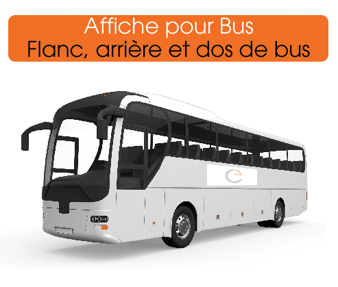 affiches spéciales bus pour communiquer efficacement grâce au covering de qualité