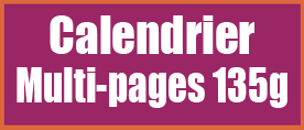 calendrier multipages 135g