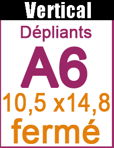 depliant A6 VERTICAL
