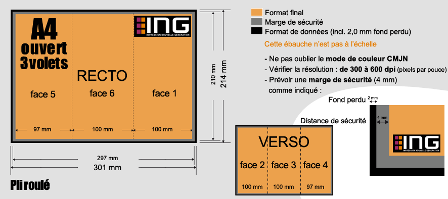 depliant a4 3volets vernis sélectifs - imprimer des dépliants avec vernis sélectif sur www.impression-ing.fr - comment faire un vernis sélectif sur www.impression-ing.fr