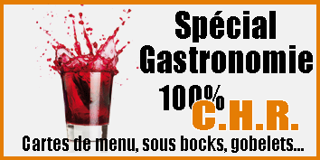 imprimerie pour bar restaurant hotel