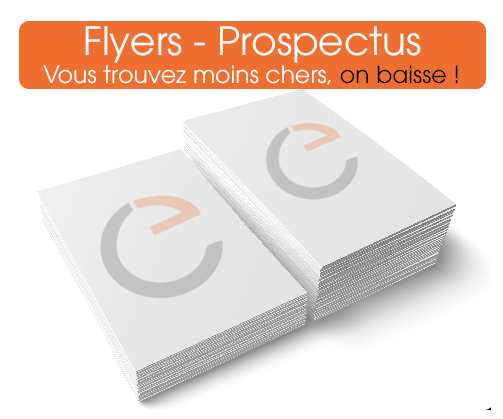 flyers impression pas cher